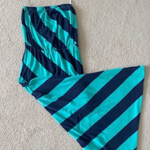 Lily Pulitzer strapless maxi dress
